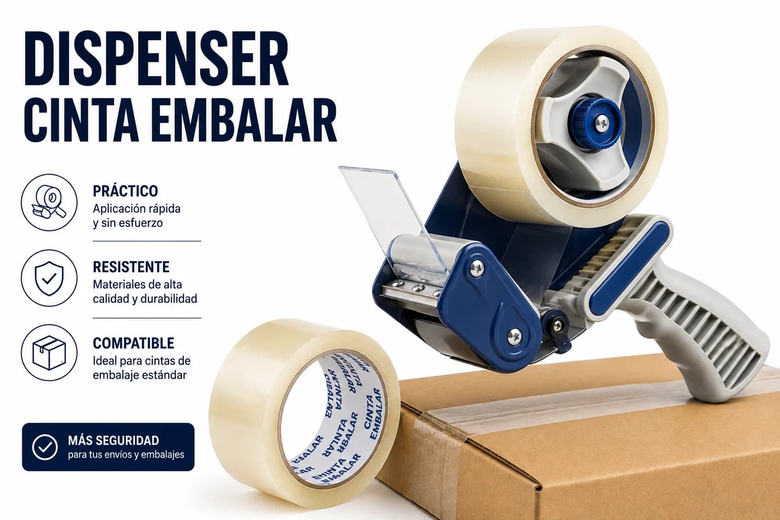 Dispenser Cinta de Embalar